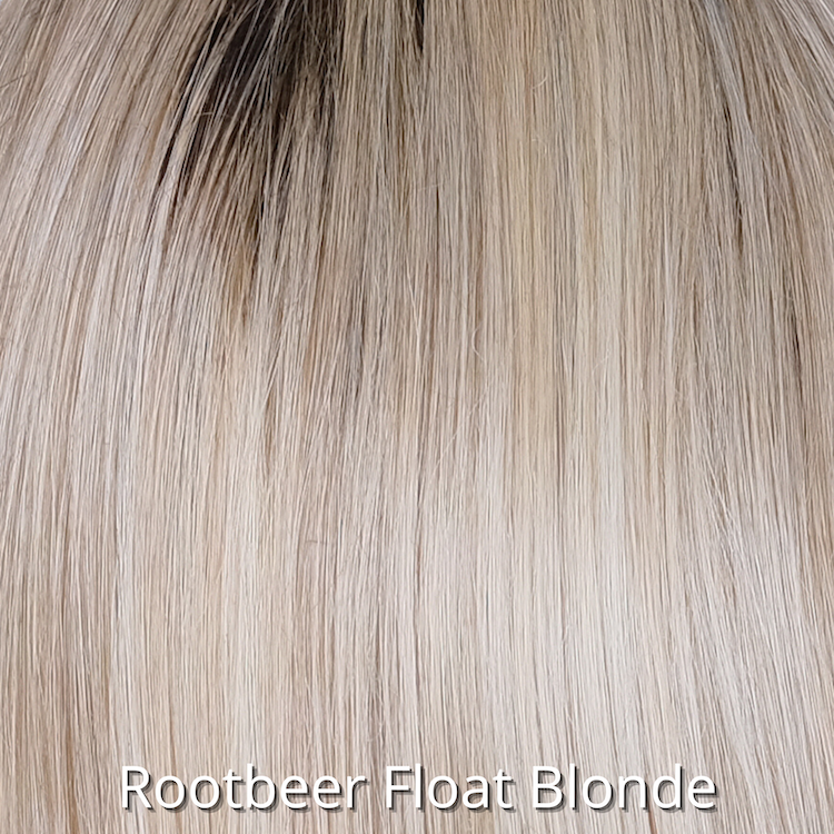 Lace Front Mono Topper 6" - Café Collection by BelleTress