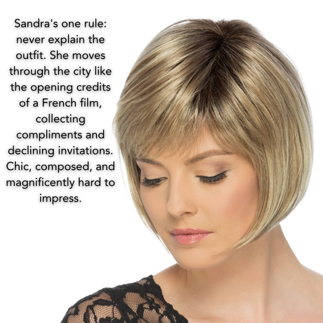 Sandra • High Society Monofilament Top Collection by Estetica Designs