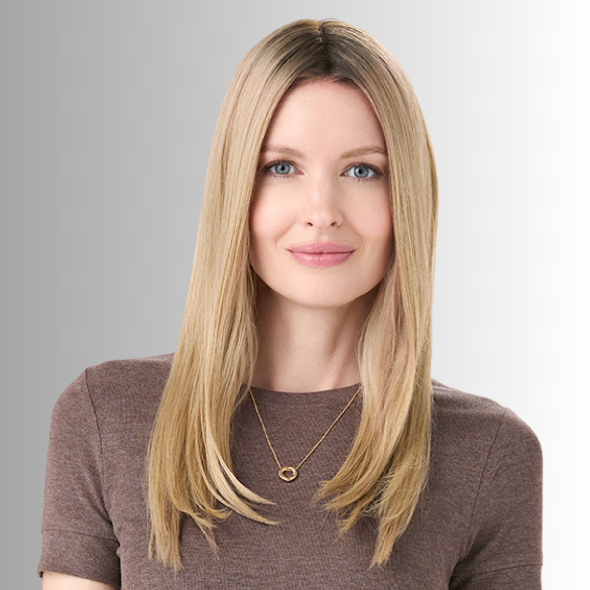 Barely There Straight 16" Long Topper - Synthetic Topper Collection by Envy