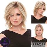 Top Form 6-8" Human Hair Topper - Human Hair Topper Collection by Jon Renau