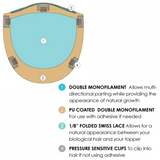 Top Form 6-8" Human Hair Topper - Human Hair Topper Collection by Jon Renau