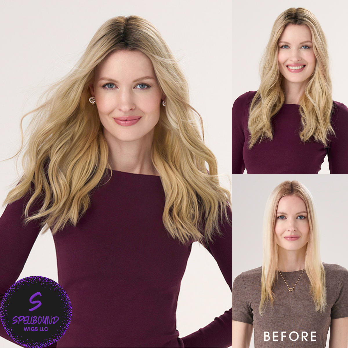 Barely There Wavy 16" Long Topper - Synthetic Topper Collection by Envy