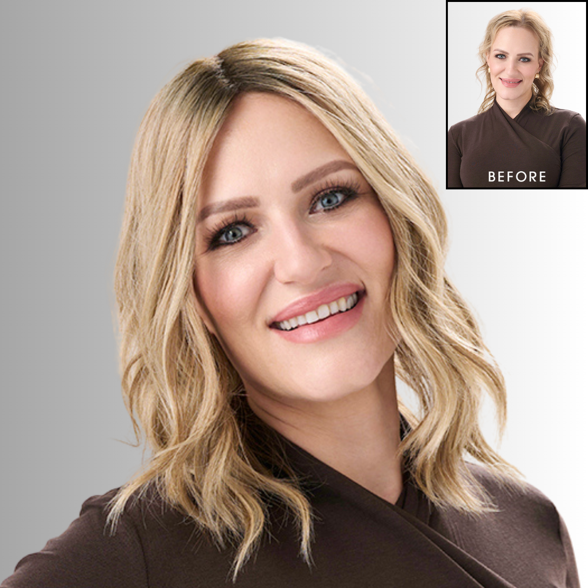 Barely There Wavy 12" Short Topper - Synthetic Topper Collection by Envy