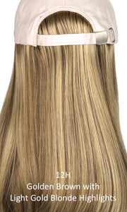 Long Hat Beige - Hair Accents, Toppers, and Hairpieces Collection by Henry Margu