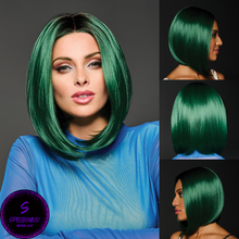 Load image into Gallery viewer, Green IRL - Fantasy Wig Collection by Hairdo
