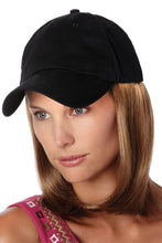Load image into Gallery viewer, Classic Hat Black - Hair Accents, Toppers, and Hairpieces Collection by Henry Margu
