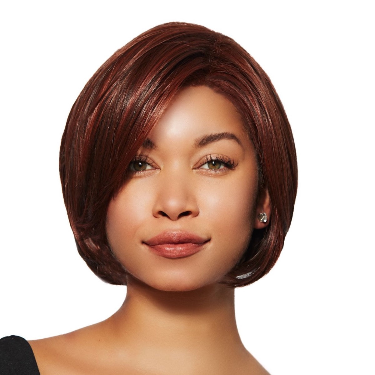 Modular Bob Collection Angled Bob in 1 Black - Look Fabulous Collection by TressAllure ***CLE ...