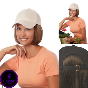 Shorty Hat Beige - Hair Accents, Toppers, and Hairpieces Collection by Henry Margu