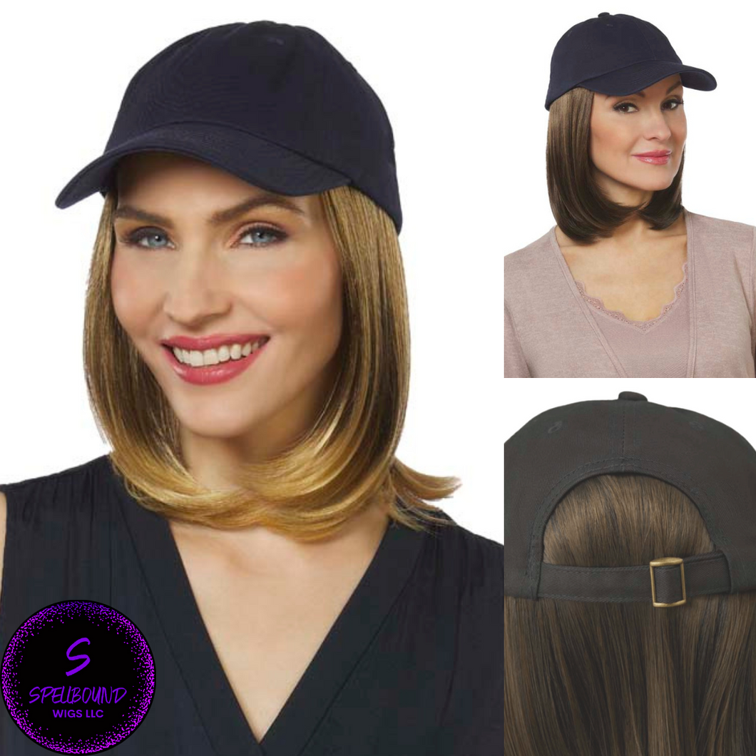 Classic Hat Navy - Hair Accents, Toppers, and Hairpieces Collection by Henry Margu